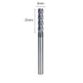 Solid Carbide End Mill 6mm Shank for Wood